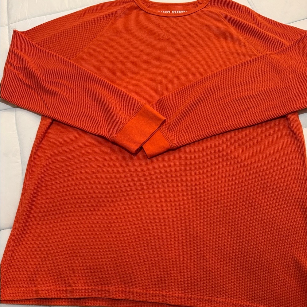 Mossimo Supply Co Burnt Orange Long Sleeve Tee Size XL